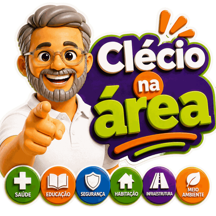 Clécio na área — ícones