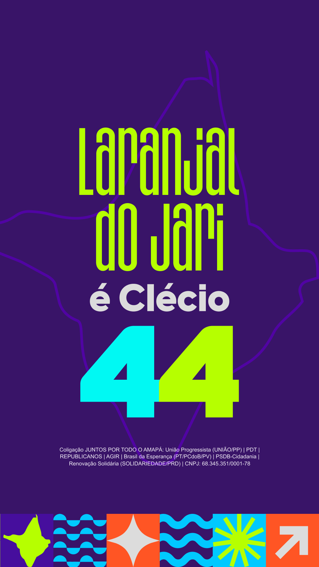 Arte Laranjal do Jari é Clécio 44