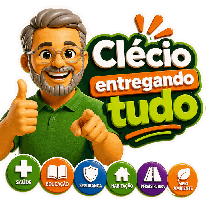 Clécio entregando tudo
